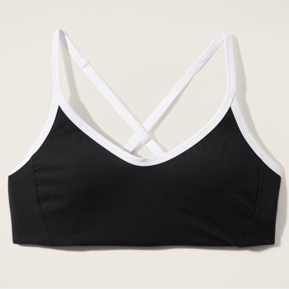 NWT Athleta Seabreeze Bikini Black Top Size XL (Best for D-DD Cups) - Picture 2 of 9